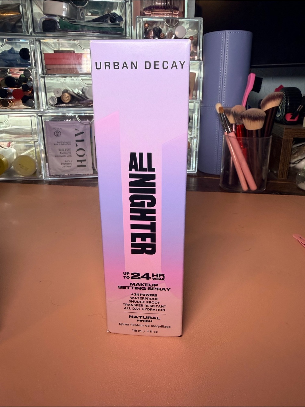 Urban Decay All Nighter Setting Spray, Natural Finish, 4 fl oz, brand new